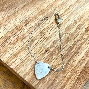 Gucci sterling silver bracelet